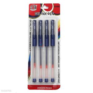 4 pcs blue gel ink pen