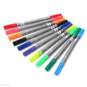 Non-toxic double heads water color pen for kids