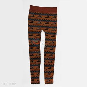 Wholesale Jacquared Weave Ninth Pants