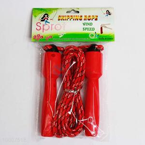 Wholesale Red Cotton Glue Skipping Rope