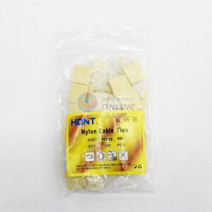 100pcs Fixed Beaded Cable Tie