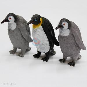 Cute PVC penguin model with sound