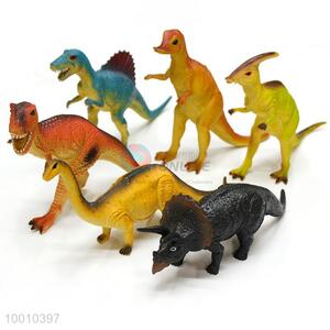 1pc PVC simulation  dinosaurs with 6 styles to choose