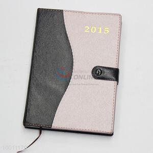 PU leather zipper notebook