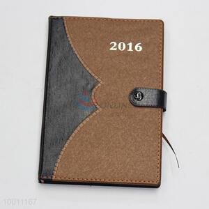 High quality leather notebook with PU leather cover