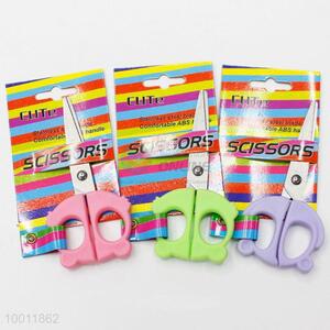 High Quality Cute Scissors with Bear Ear Shape Plastic Handle