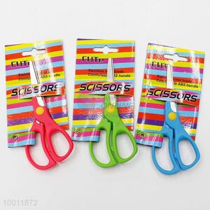 Multicolour Handmade Student Scissors with Plastic Handle