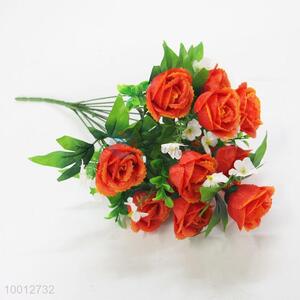 Wholesale Red Rose Artificial Flower For Decoration