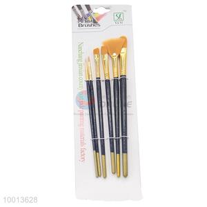 Wholesale Cheap 3 Pieces Wood Handle Drawing Pen/Artist Brush Set