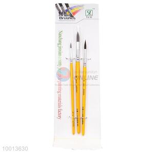 Wholesale 3 Pieces Painting Brushes for Drawing Outline Set