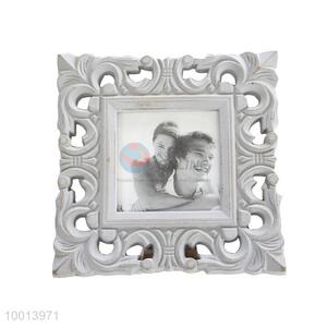 Wholesale Gary Carved Squared Wooden Photo Frame/Picture Frame