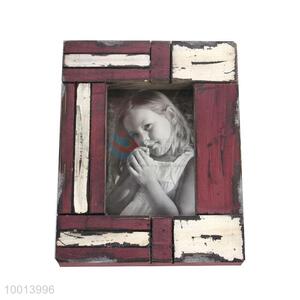 Wholesale Wine Red Fashion Wooden Photo Frame/Picture Frame