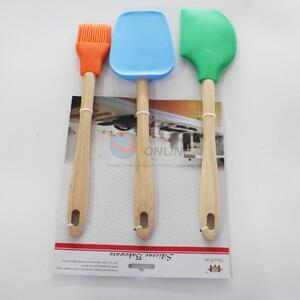 3pcs silicon bakeware/brush&shovel set