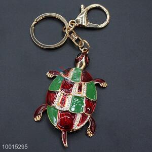 Hot sale crystal tortoise key ring