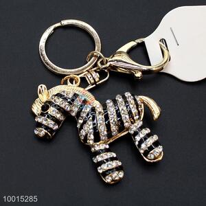 Hot sale delicate diamond key ring