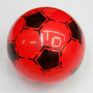 Red Football Pattern PVC Spary Printed Ball