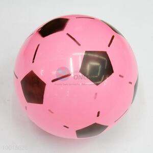 Pink Football Pattern PVC Spary Printed Ball