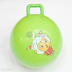 Green Toy Ball With Handle