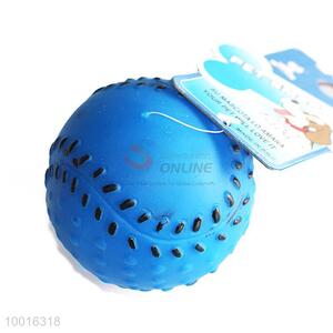 Wholesale High Quality Pet Toys Blue Softball