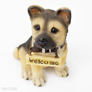 Loyal Resin Dog Model for Store Decoration