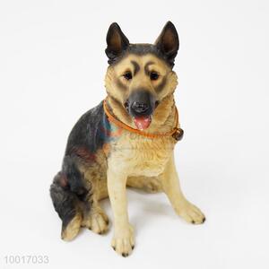 Wholesale Lifelike Shepherd Dog Resin Dog Model