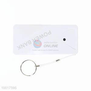 Portable White Competitive Price Power Bank With Ring