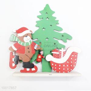 Wholesale High Quality Decorated Christmas Crafts Bear Gift Tree