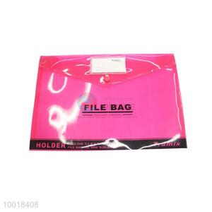 Hot Selling Rose Red File Holder Bag