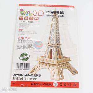 Eiffel Tower Eco-friendly 3D Wooden Puzzle