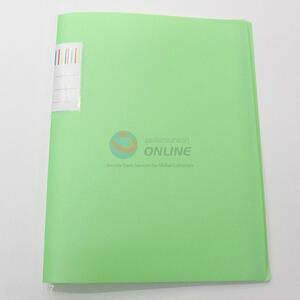 30 Pages Green Shell Office School Stationery Eco-Friendly PP Data Book