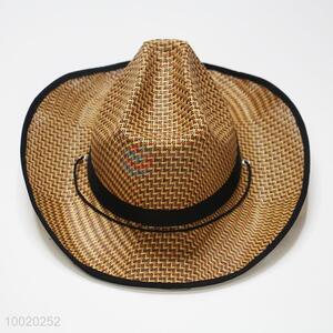 Competitive Price Weave Cowboy Style Straw Hat