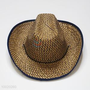 Fashion Cowboy Style Straw Hat