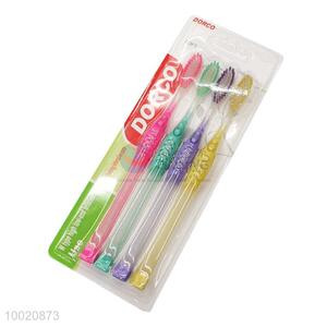 Wholesale Popular Toothbrushes in 4 Colors