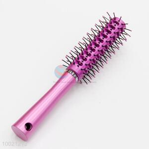 Round hair comb for professional salon
