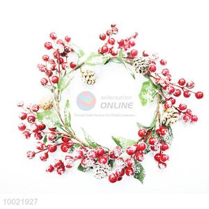 Garland with Red Fruits For Decoration