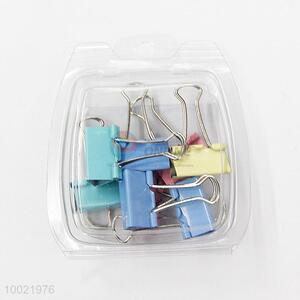 25MM Hot Selling Cheap Colorul Flat Box-packed Binder Binder Clips