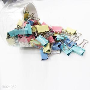 25MM Hot Selling Cheap Colorul Cylinder-packed Binder Clips