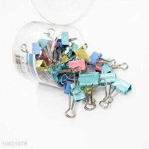 19MM Hot Selling Cheap Colorul Cylinder-packed Binder Clips