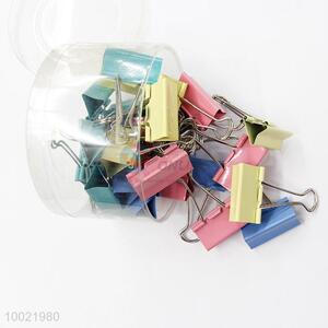 42MM Hot Selling Cheap Colorul Cylinder-packed Binder Clips