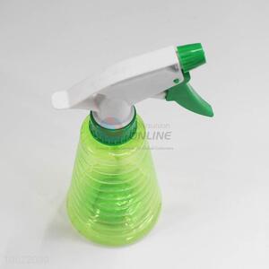 Plastic green 400ml sprayed bottle