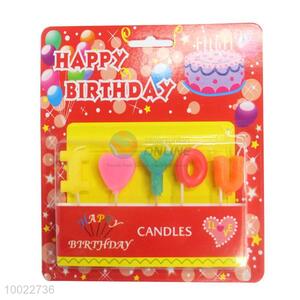 I Love You Shaped Craft Candle/Gift Candle/Birthday Candle