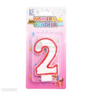 Simple Individual Packs of Numbered Birthday Candle