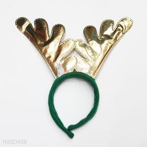 Hot Sale High Quality Cute Golden Non-woven Christmas Deer Party Head Band