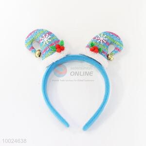 Blue Head Band for Christmas with Light