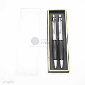 New Arrival High Quality Low Price Black 2 Pieces Ball-point Pen