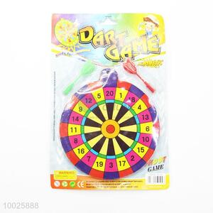 Colorful Yellow Dart Board Game Set