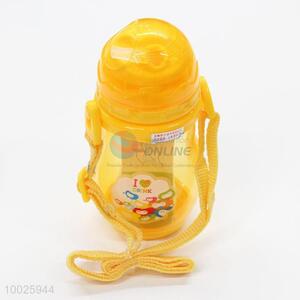 High Quality Transparency Sports 300ML Bottle With Straw And Strap
