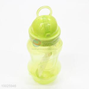 High Quality Transparency Sports 360ML Bottle With Straw And Strap