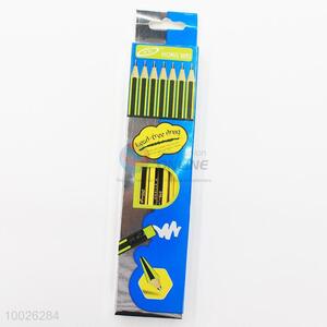 Pencils with Black and Yellow Stripes