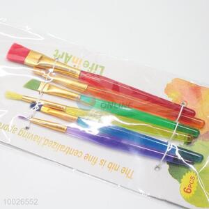 Colorful Transparent Paintbrush For Children